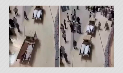 False: Video Shows COVID-19 Victims Bodies Removed From Iran Hospital