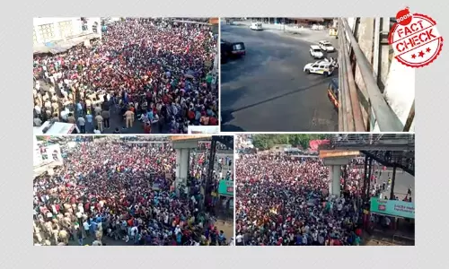 Migrants Defying Lockdown At Mumbais Bandra Station Given Communal Spin
