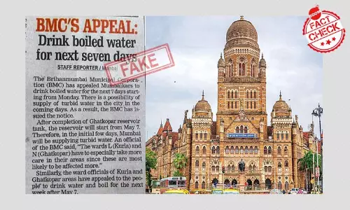 Two Year Old BMC Appeal On Drinking Boiled Water Viral As Recent