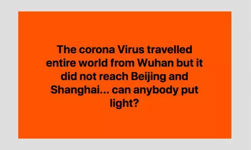 False: No COVID-19 Cases Reported In Beijing And Shanghai