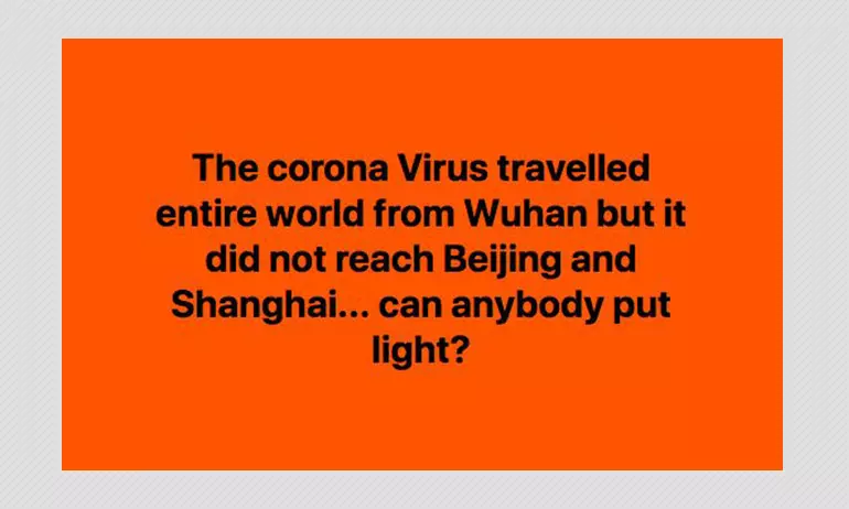 False: No COVID-19 Cases Reported In Beijing And Shanghai