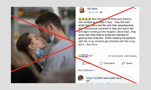 No, This Photo Is Not Of Italian Nurses Who Were Treating COVID-19 Patients