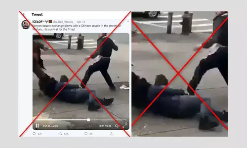 Misleading Video Claims Kenyan People Being Attacked In Wuhan