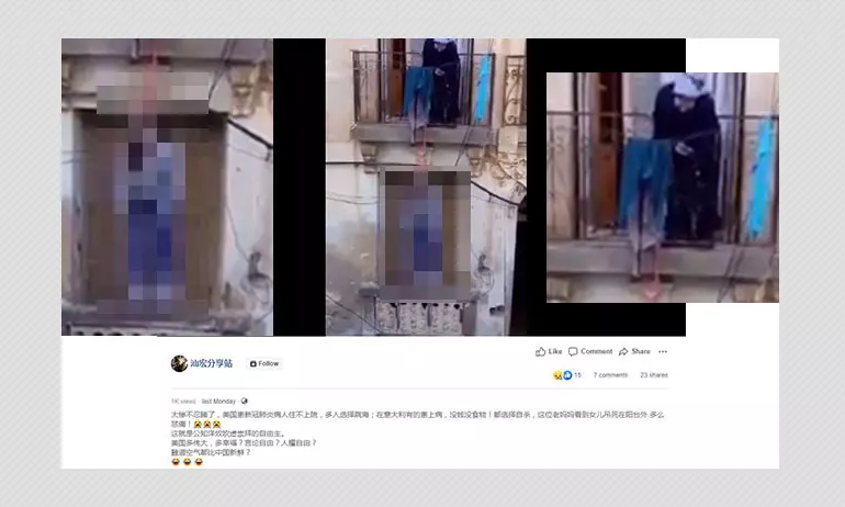 Are COVID-19 Patients In Italy Committing Suicide? A Fact Check Are COVID-19 Patients In Italy Committing Suicide? A Fact Check