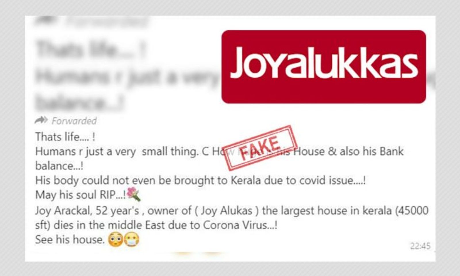 Joyalukkas founder sale