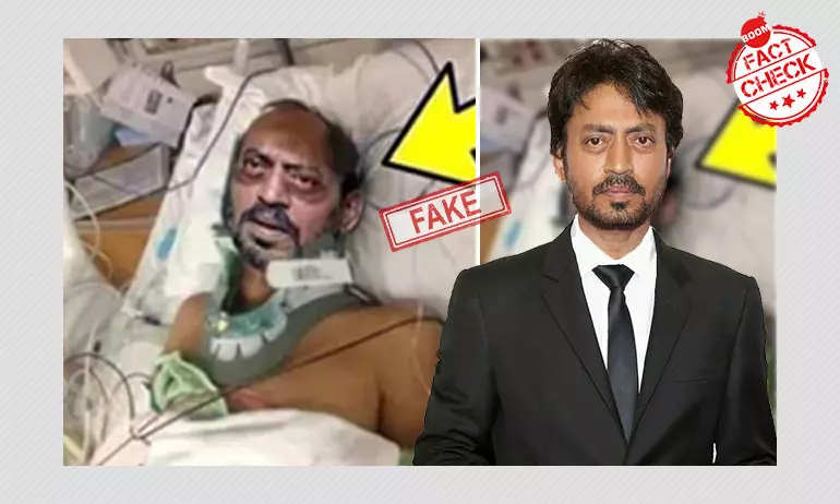No, This Photo Does Not Show Actor Irrfan Khans Final Moments