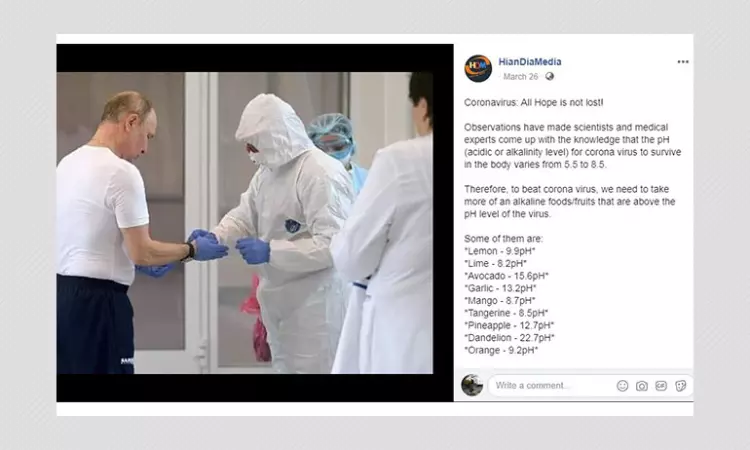 Can Eating Alkaline Foods Prevent Or Cure COVID-19? A Fact Check