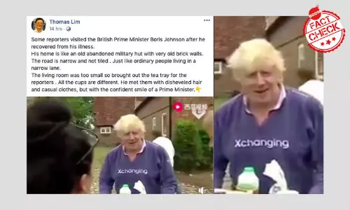Old Video Of UK PM Boris Johnson Resurfaces With COVID-19 Spin