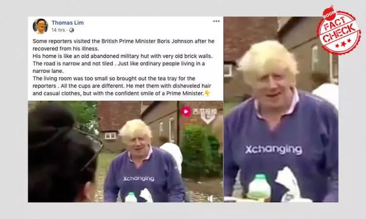 Old Video Of UK PM Boris Johnson Resurfaces With COVID-19 Spin