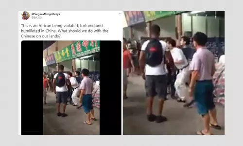 Videos Of Africans Attacked In China Revived With COVID-19 Spin