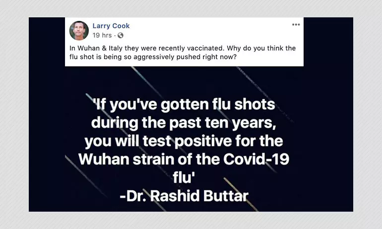 Will Flu Vaccine Make You Test Positive For COVID-19? A Fact Check
