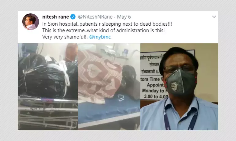 Video Of Bodies Next To COVID-19 Patients In Mumbai To Be Investigated