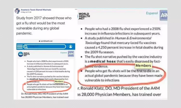 No, Flu Vaccines Do Not Make People Vulnerable To Infections