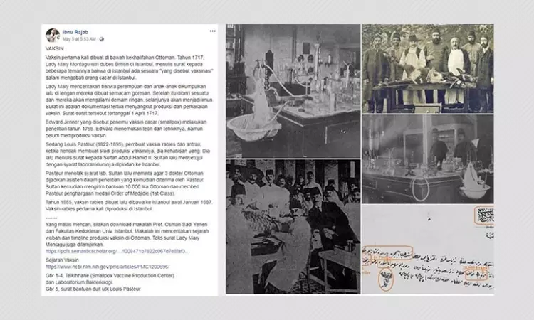 No, The First Vaccine Was Not Developed Under The Ottoman Empire