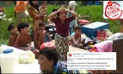 Video From Bangladesh Shared As Distressed Muslims In Bengal