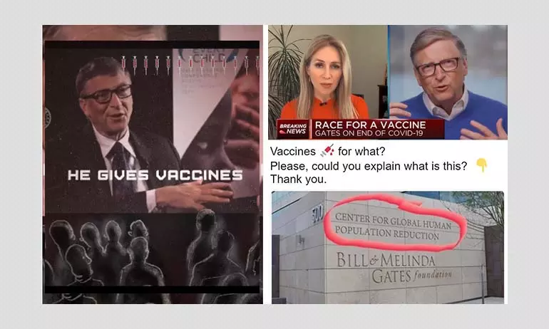 Bill Gates Targeted By Conspiracy Theorists For COVID-19 Vaccine Push