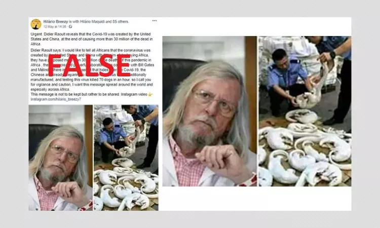 No, The Coronavirus Was Not Created By China & USA To Kill Africans