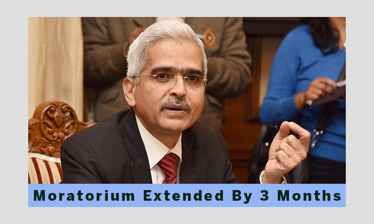RBI Says Growth To Be Negative; Extends Moratorium By 3 Months RBI Says Growth To Be Negative; Extends Moratorium By 3 Months