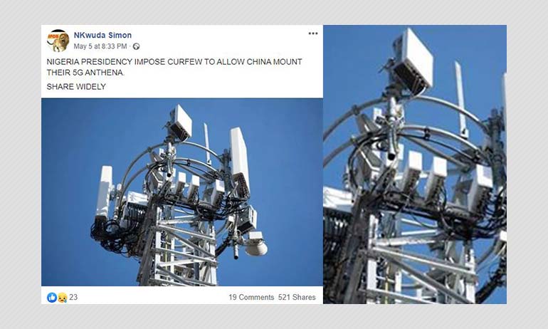 Did Nigeria Impose A Curfew To Set Up 5G Network? A Fact Check Did Nigeria Impose A Curfew To Set Up 5G Network? A Fact Check