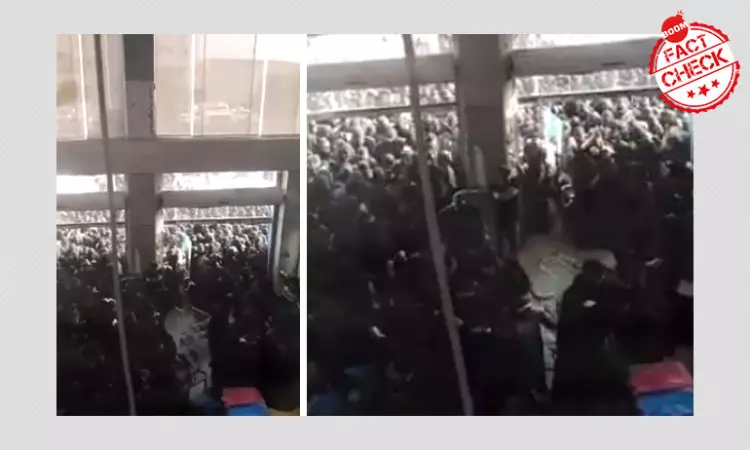 2019 Video Passed Off As Violation Of Social Distancing Rules In Saudi Arabia