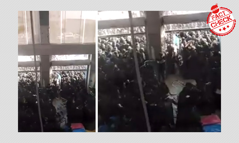 2019 Video Passed Off As Violation Of Social Distancing Rules In Saudi Arabia 2019 Video Passed Off As Violation Of Social Distancing Rules In Saudi Arabia