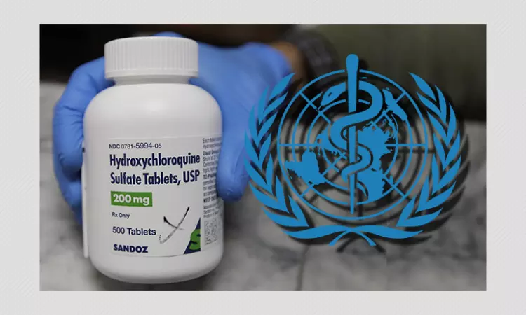 India To Continue Using HCQ As Prophylaxis Even As WHO Pauses Trial