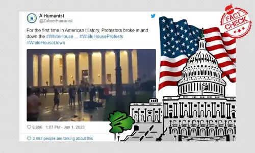 Did Protesters Storm The White House? A Fact Check