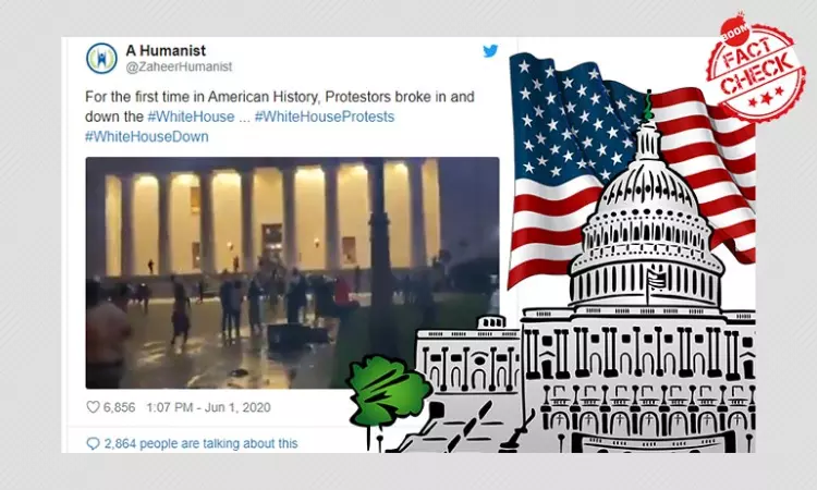 Did Protesters Storm The White House? A Fact Check