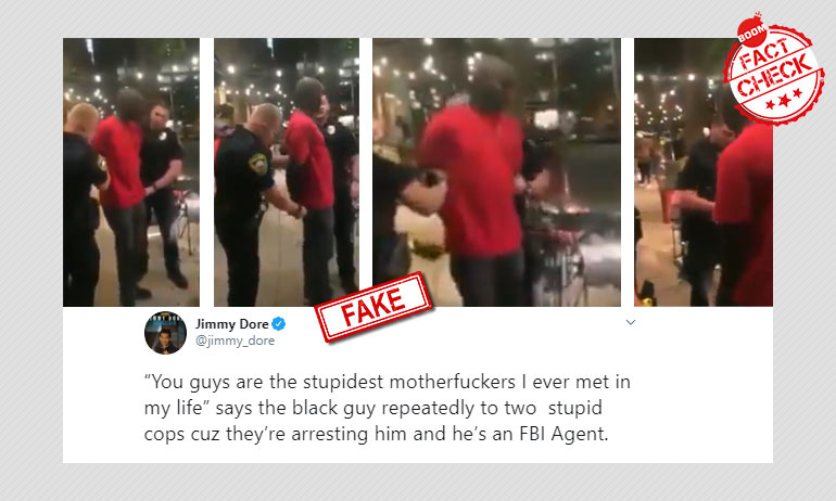 FBI Agent Accidentally Arrested During 2020 US Protests? A FactCheck FBI Agent Accidentally Arrested During 2020 US Protests? A FactCheck