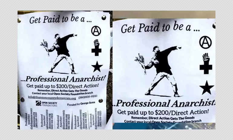 No, George Soros-backed Org Does Not Pay for Professional Anarchists