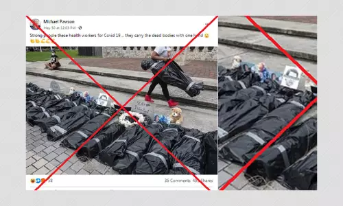 Image From Florida Protests Shared With Fake COVID-19 Pandemic Claim