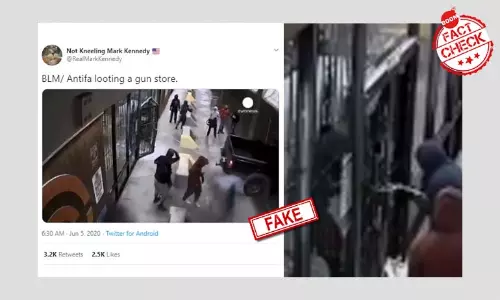 2016 Gun Store Heist Video Falsely Linked To Black Lives Matter Protests