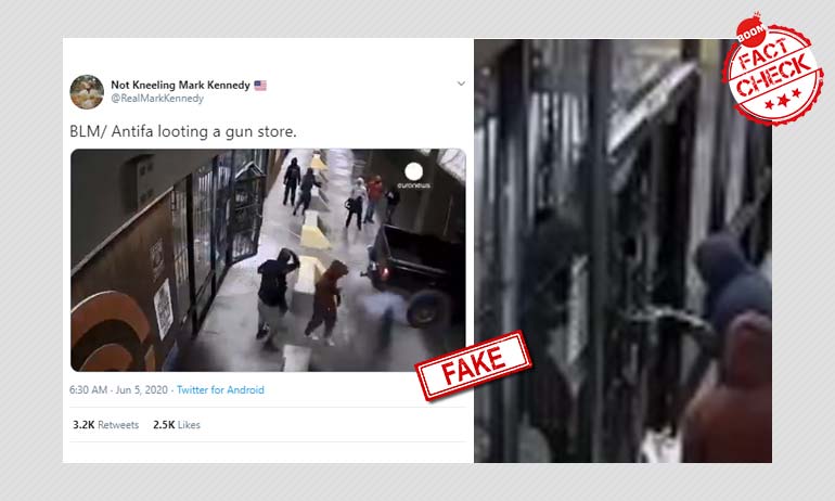 2016 Gun Store Heist Video Falsely Linked To Black Lives Matter Protests 2016 Gun Store Heist Video Falsely Linked To Black Lives Matter Protests