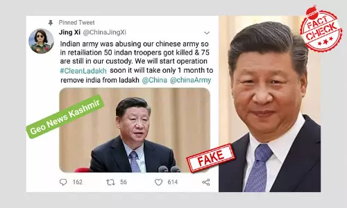 India-China Clash: Fake Tweet Screenshot On Ladakh Goes Viral