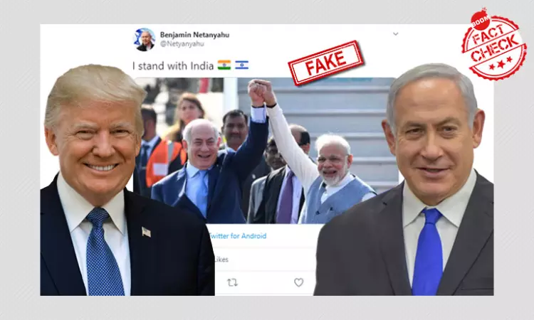Stand With India: Tweets From Fake Netanyahu, Trump Handles Go Viral