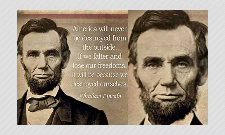 Viral Quote Falsely Attributed to Lincoln In Light Of BLM Protests