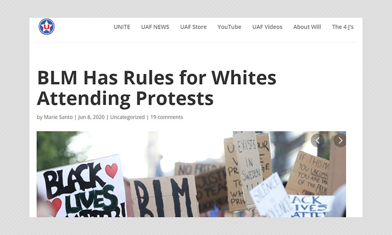 Did Black Lives Matter Issue Rules For White Protesters? A Fact Check Did Black Lives Matter Issue Rules For White Protesters? A Fact Check