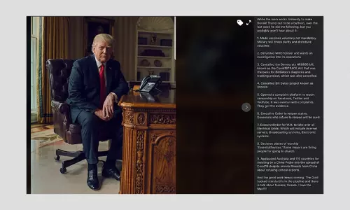 Misleading List Of Donald Trumps Achievements Viral On Social Media