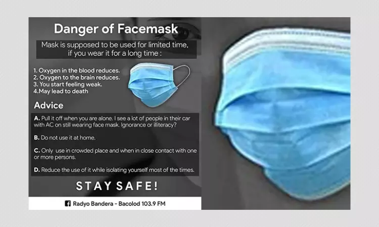 Misleading Graphics About Dangers Of Long-term Mask Use Viral