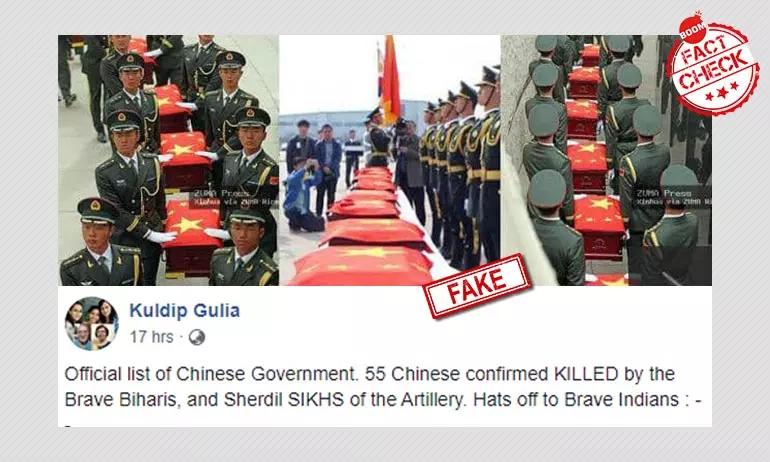 Unrelated Photos Falsely Shared As Chinese Soldiers Killed In India-China Clash