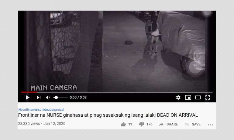 No, A COVID-19 Frontline Nurse Was Not Raped And Stabbed No, A COVID-19 Frontline Nurse Was Not Raped And Stabbed