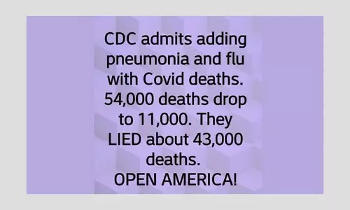 Does CDC Add Flu And Pneumonia Deaths To COVID-19 Toll? A Fact Check