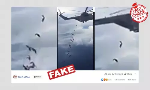 COVID-19: Skydiving Video Viral As Mexico Dumping Dead Bodies Into Sea