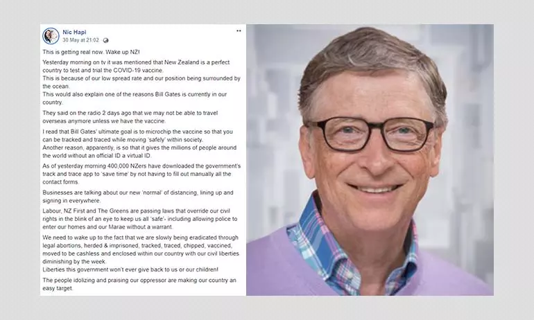 Does Bill Gates Want To Microchip COVID-19 Vaccine? Not Really