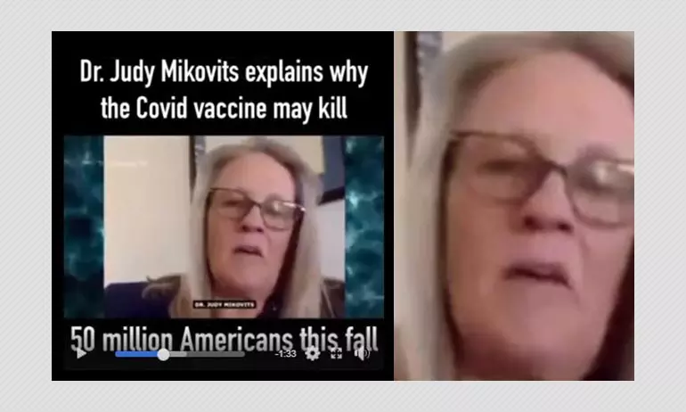 Disgraced US Researcher Makes Numerous False Claims About Vaccines