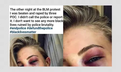 Photo Of Martial Artist Shared With Claims To Discredit US Protests