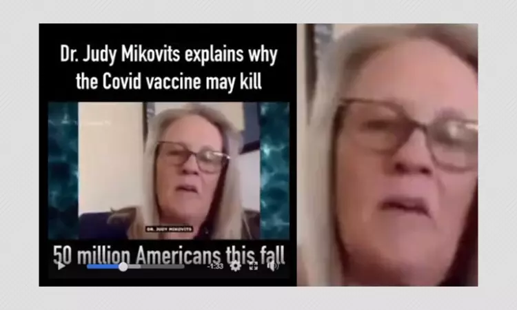 Disgraced US Researcher Makes Numerous False Claims About Vaccines