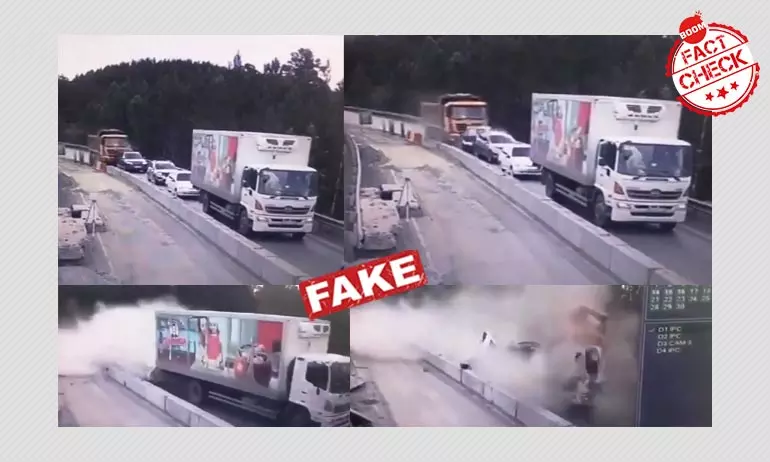 Video Of Fatal Truck Crash In Russia Falsely Shared As Bengaluru