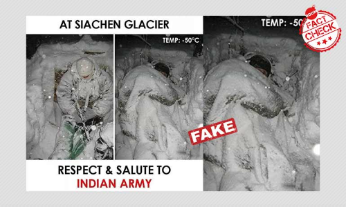 No, This Photo Does Not Show Indian Army Soldiers At Siachen