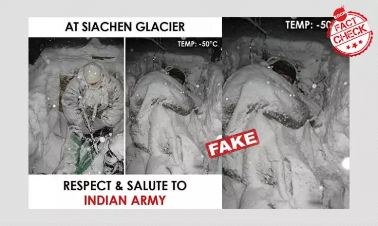 No, This Photo Does Not Show Indian Army Soldiers At Siachen